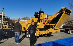 2019年，長春市伊通河設(shè)施維護處采購一臺Rayco大型粉碎機1754.